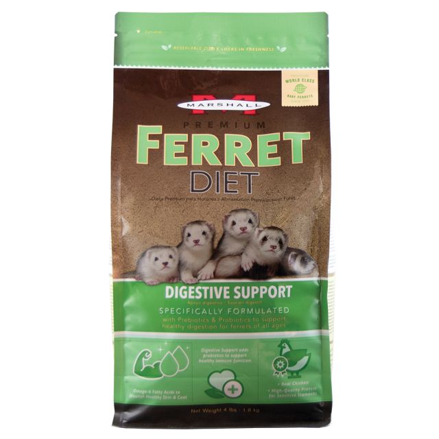 Premium Ferret Diet Digestive Support